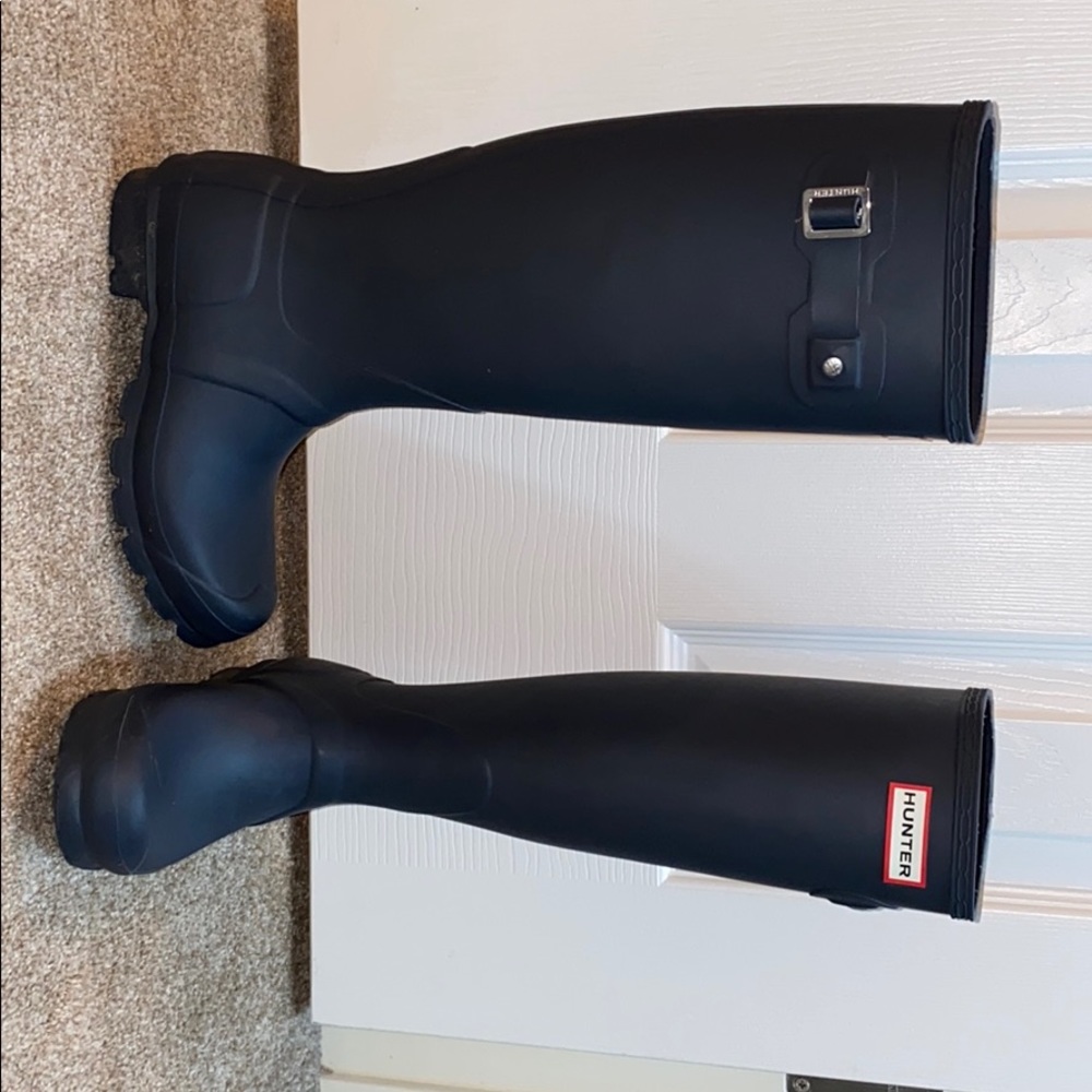 Hunter rain boots